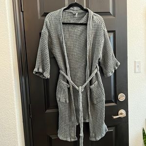 Bathen Waffle Knit 100% Cotton Robe!